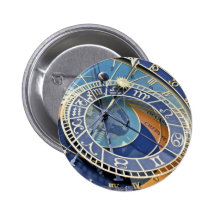 Astronomische Uhr, alte Stadt, Prag Buttons