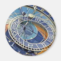 Astronomische Uhr, alte Stadt, Prag Kühlschrankmagnet