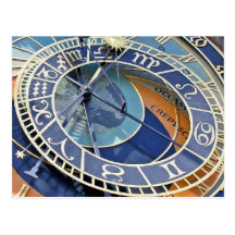 Astronomische Uhr, alte Stadt, Prag Postkarten