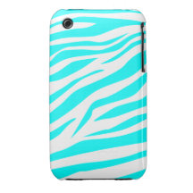 Atemberaubender Zebra-Druck iPhone 3 Cover