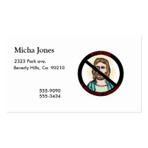 Atheism A Non Prophet Organization Business Card