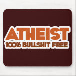 Atheismus100% Bullshit geben frei Mauspad