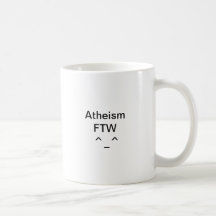 Atheismus FTW Kaffee Haferl