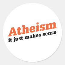 Atheismus ist sinnvoll sticker