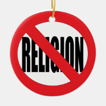 Atheistische Feiertags-Baum-Verzierung Ornamente