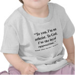 Atheistische Zitate Shirts