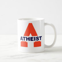Atheistischer Becher Haferl