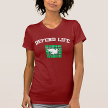 Athletisches kariertes. VERTEIDIGEN SIE DAS LEBEN Tshirt