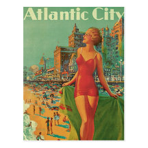 Atlantic City - Amerikas das ganze Jahr Erholungso Postkarten
