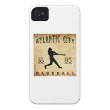 Atlantic City New-Jersey Baseball 1885 iPhone 4 Etuis
