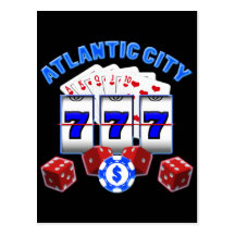 ATLANTIC CITY POSTKARTE
