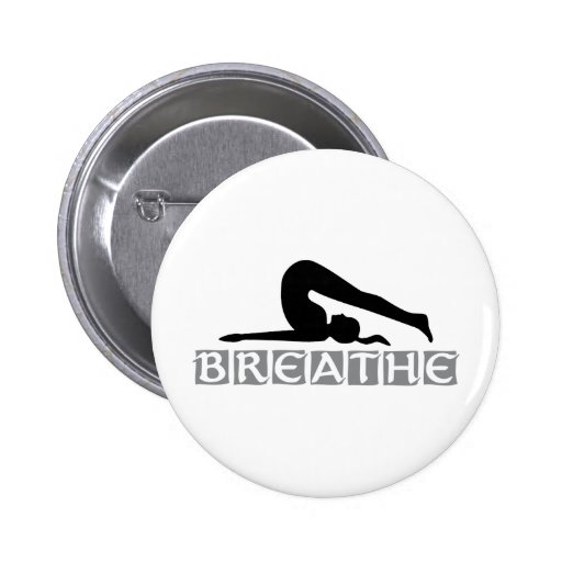 ATMEN Sie Yoga Button