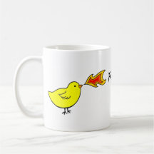 Atmenhühner des Feuers des Schicksalsbechers Tasse