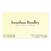Attorney at Law - Business Cards