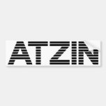 atzin Disco pogo Auto Aufkleber