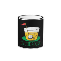 Auf den Felsen Tee Tasse