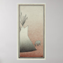 Aufgehende Sonne Plakat