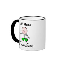 Aufgeteilte Atome! Kaffeetasse