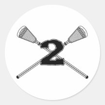 Aufkleber der Lacrosse-Zahl-02