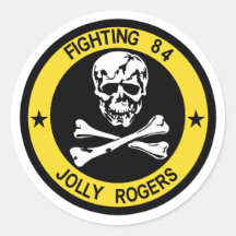 Aufkleber der Piratenflagge-VF-84