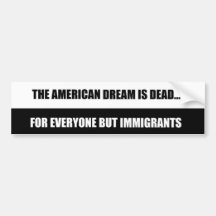 Aufkleber des amerikanischen Traums Auto Sticker