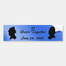 AUFKLEBER DES SAPHIR-ANNIVERSARY-BUMPER AUTO STICKER