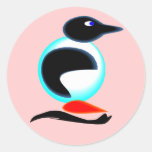 AUFKLEBER NeonPinguin-Vogeldiaeinklebebuch