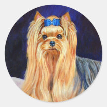 Aufkleber Yorkshires Terrier