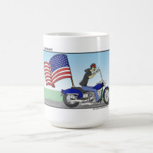 Aufrechterhalten mit Jones-Patriot-Becher Tee Tassen