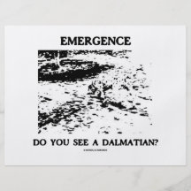 Auftauchen sehen Sie einen Dalmatiner? Vollfarbige Flyer