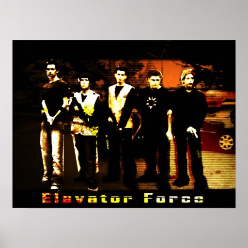 Aufzugs-Kraft-Plakat