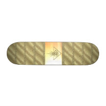 Auge des Providence-GoldSkateboards Personalisiertes Skateboard
