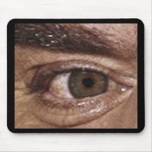 AUGE SEHEN SIE - gespenstisches blaues Auge mousep