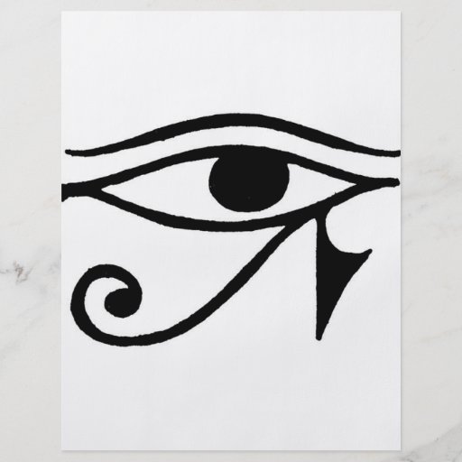 Auge von Horus Individuelle Flyer