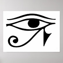 Auge von horus plakat