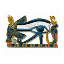Auge von Horus Postkarte