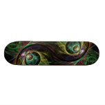 Auge, zum abstrakten KunstSkateboard zu mustern Skateboard Bretter
