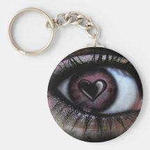 Augen-Herz U Keychain Schlüsselbänder