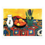 August Macke - Still-Leben: Hyazinthenteppich 1910 Postkarten