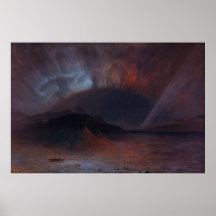 Aurora Borealis by Frederic Edwin Church Poster