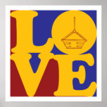 Ausbaggernde Liebe Posterdruck