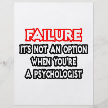 Ausfall… nicht ein Wahl-… Psychologe Flyerdesign