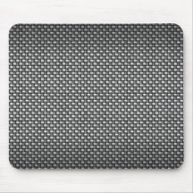 Ausführliche Kohlenstoff-Faser gemasert Mousepad