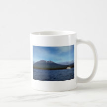 Ausgestorbener Vulkan, Baranov Insel, Alaska Tee Tassen