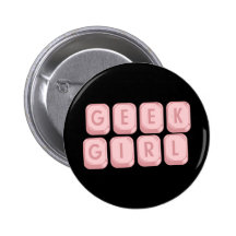 Aussenseiter-Mädchen-Rosa-Tastatur Anstecknadelbuttons