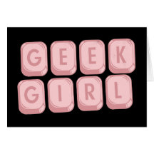 Aussenseiter-Mädchen-Rosa-Tastatur Karte