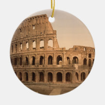 Äußeres des Colosseum, Rom, Italien Ornamente