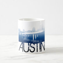 Austin-Skyline-Entwurf Kaffee Tassen