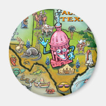 Austin TX Kühlschrankmagnete
