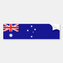 Australien/australische Flagge Autoaufkleber